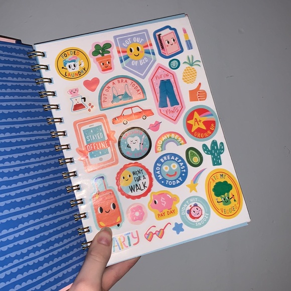 Adulting planner for teens + young adults! Cute, colorful, and helpful. - Picture 2 of 6